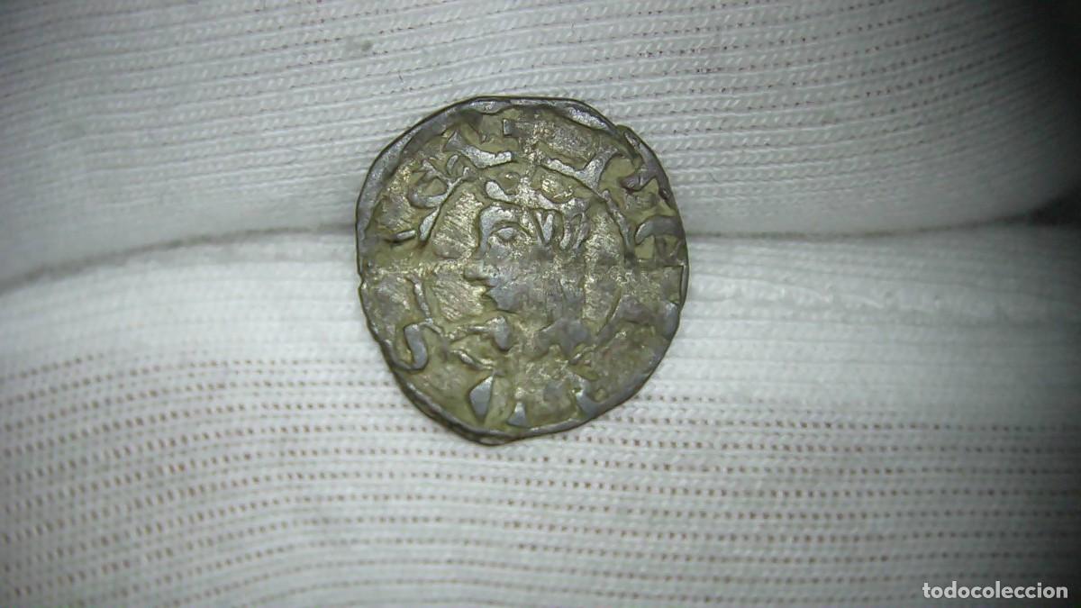 Monedas medievales: Pedro IV Obol Barcelona, Corona de Arag&oacute;n MBC
