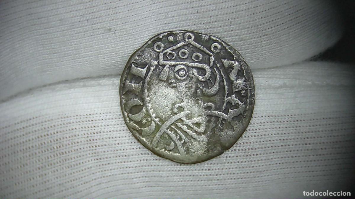 Monedas medievales: Jaime I Dinero Zaragoza, Corona de Arag&oacute;n MBC/MBC+