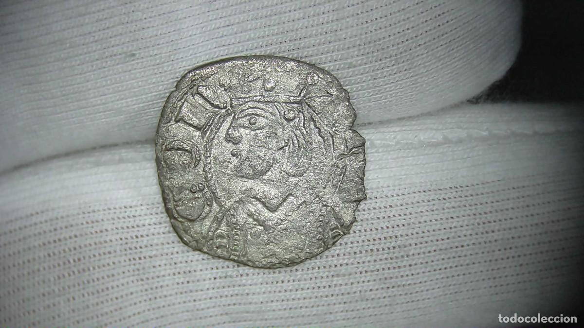 Monedas medievales: Jaime II Dinero Zaragoza, Corona de Arag&oacute;n MBC-