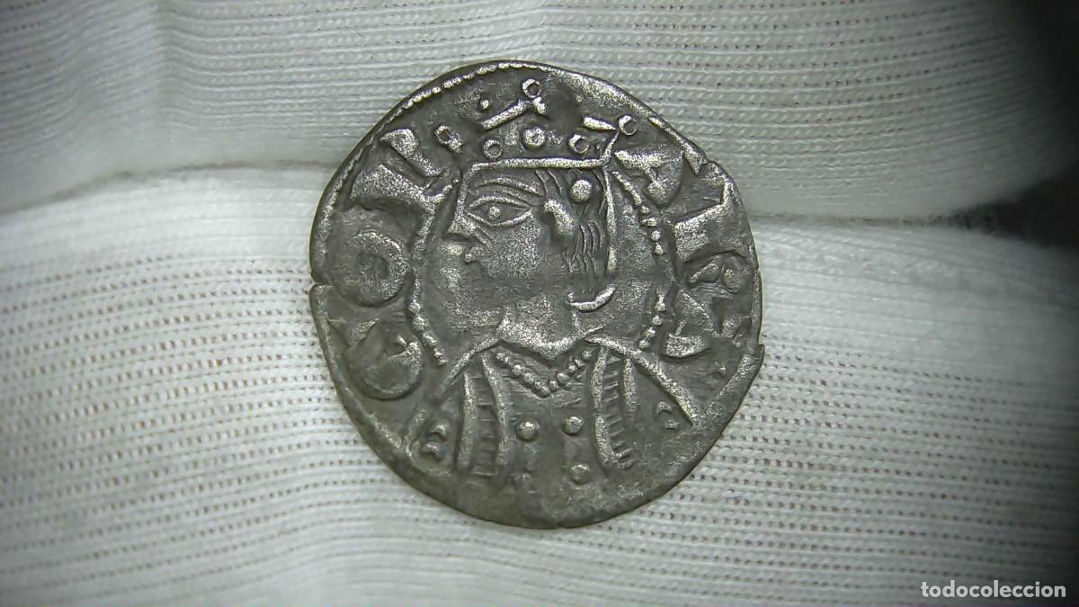 Monedas medievales: Jaime II Dinero Zaragoza, Corona de Arag&oacute;n MBC+/MBC