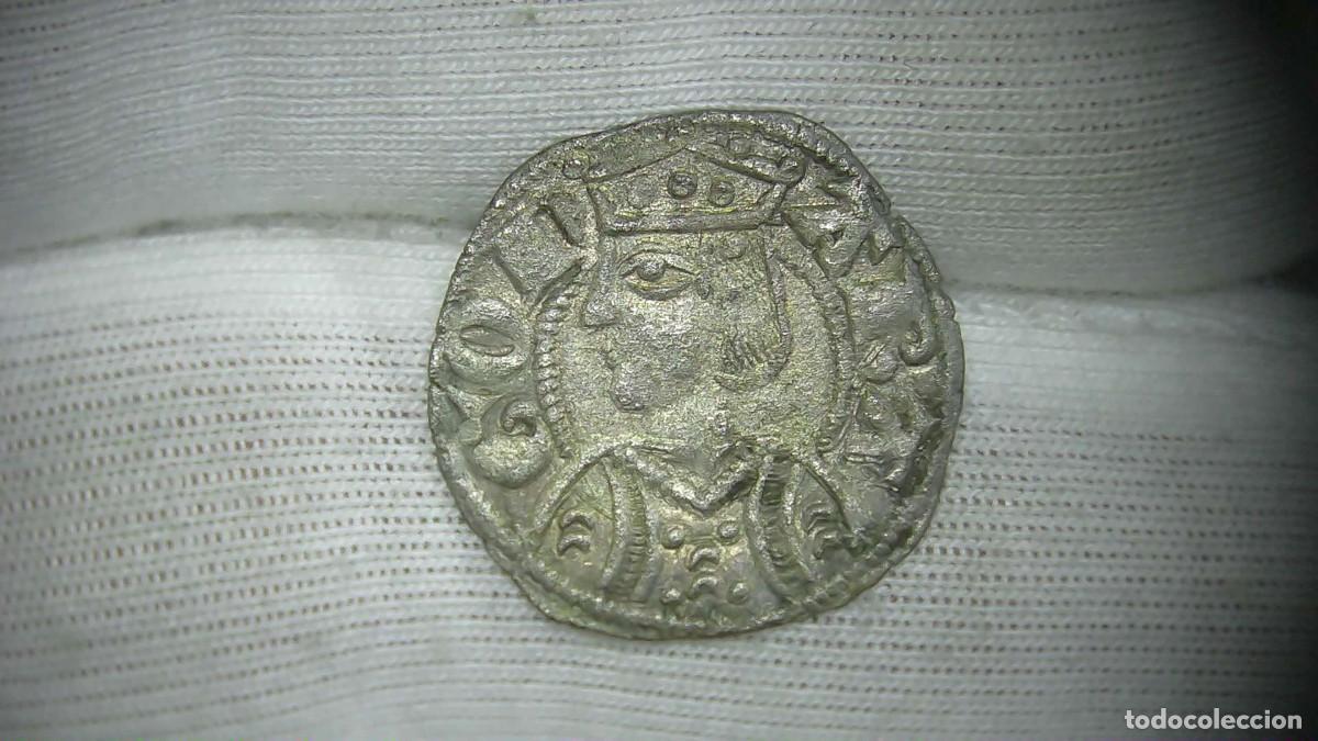 Monedas medievales: Jaime II Dinero Zaragoza, Corona de Arag&oacute;n MBC