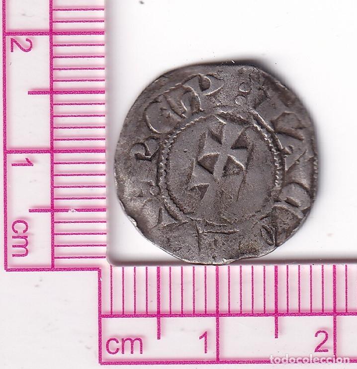 Monedas medievales: CRF1973 MONEDA ESPA&Ntilde;A JAIME II DE ARAG&Oacute;N( 1291-1327) DINERO