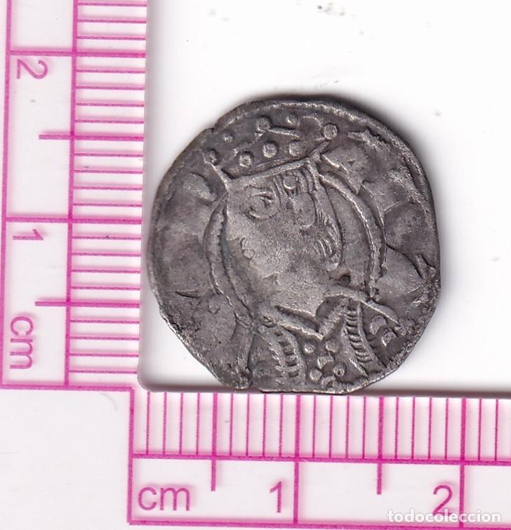 Monedas medievales: CRF1981 MONEDA ESPA&Ntilde;A JAIME II DE ARAG&Oacute;N( 1291-1327) DINERO