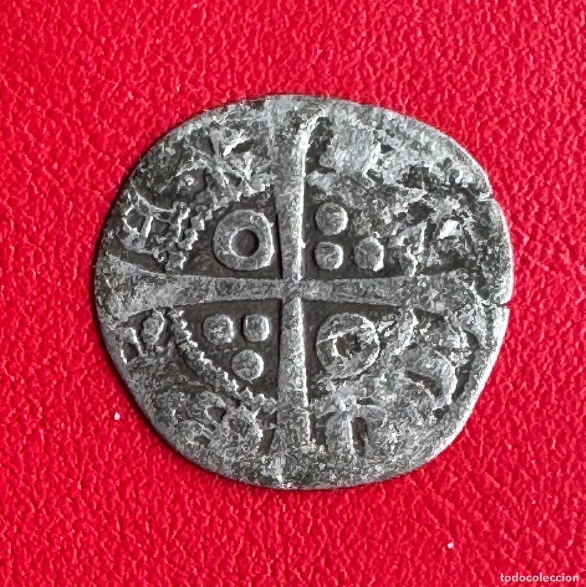 Monedas medievales: Corona de Arag&oacute;n. Dinero de Vell&oacute;n. Jaime I / Jaime II. Ceca Barcelona. MBC-.