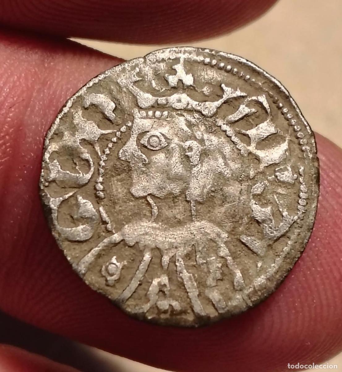 Monedas medievales: XS- ARAGON Pedro IV el Ceremonioso (1336-1387) DINERO MUY BONITO