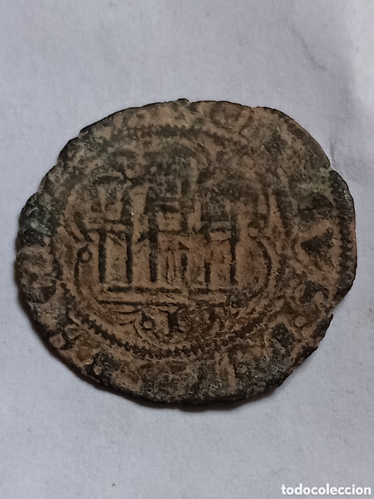Monedas medievales: ENRIQUE III - BA - BARCELONA- SIGLO XIV - DOBLE BLANCA