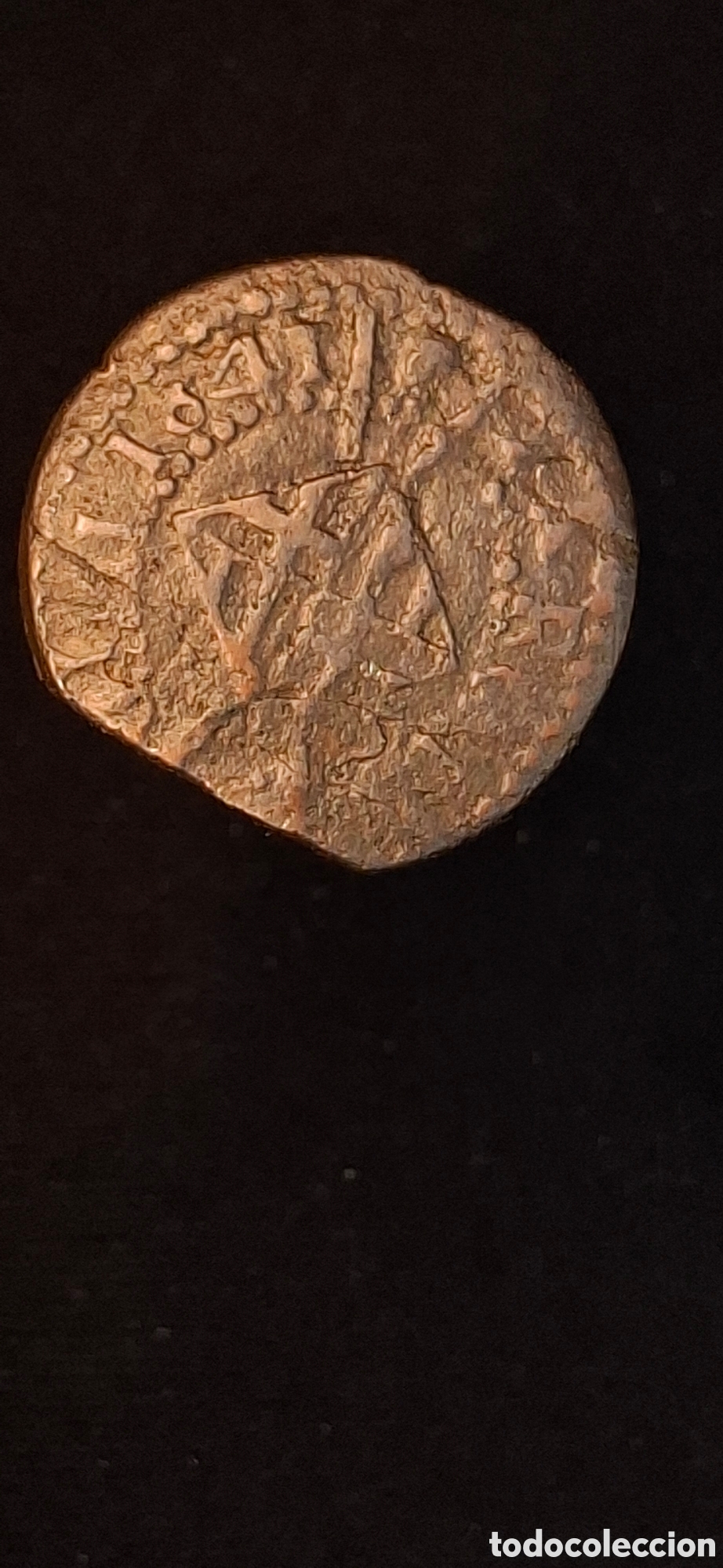 Monedas medievales: Seiseno 1 seis&eacute;. FelipeIV 1642 . Manresa. APR