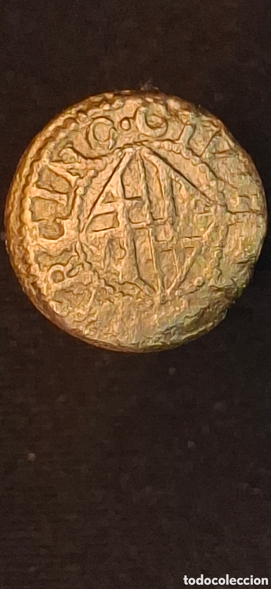 Monedas medievales: Moneda Ardite Barcelona Felipe IV 1622-1655.. APR