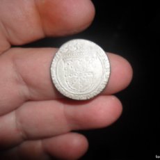 Monedas medievales: FERNANDO V.REAL DE PLATA.NAVARRA.ESCASA