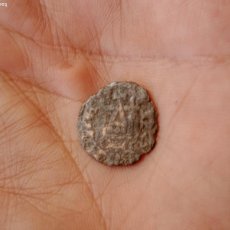 Monedas medievales: CARLOS II. CARLÍN. DINERO MEDIEVAL. NAVARRA. VARIANTE: CASTILLO FLORDELISADO