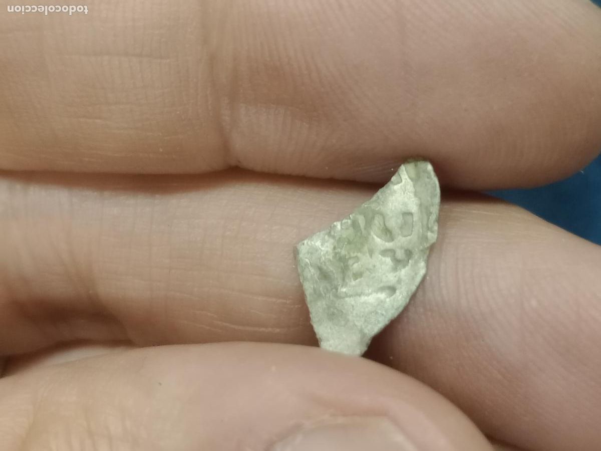 Monedas medievales: Fracci&oacute;n de moneda medieval de plata - Foto 1