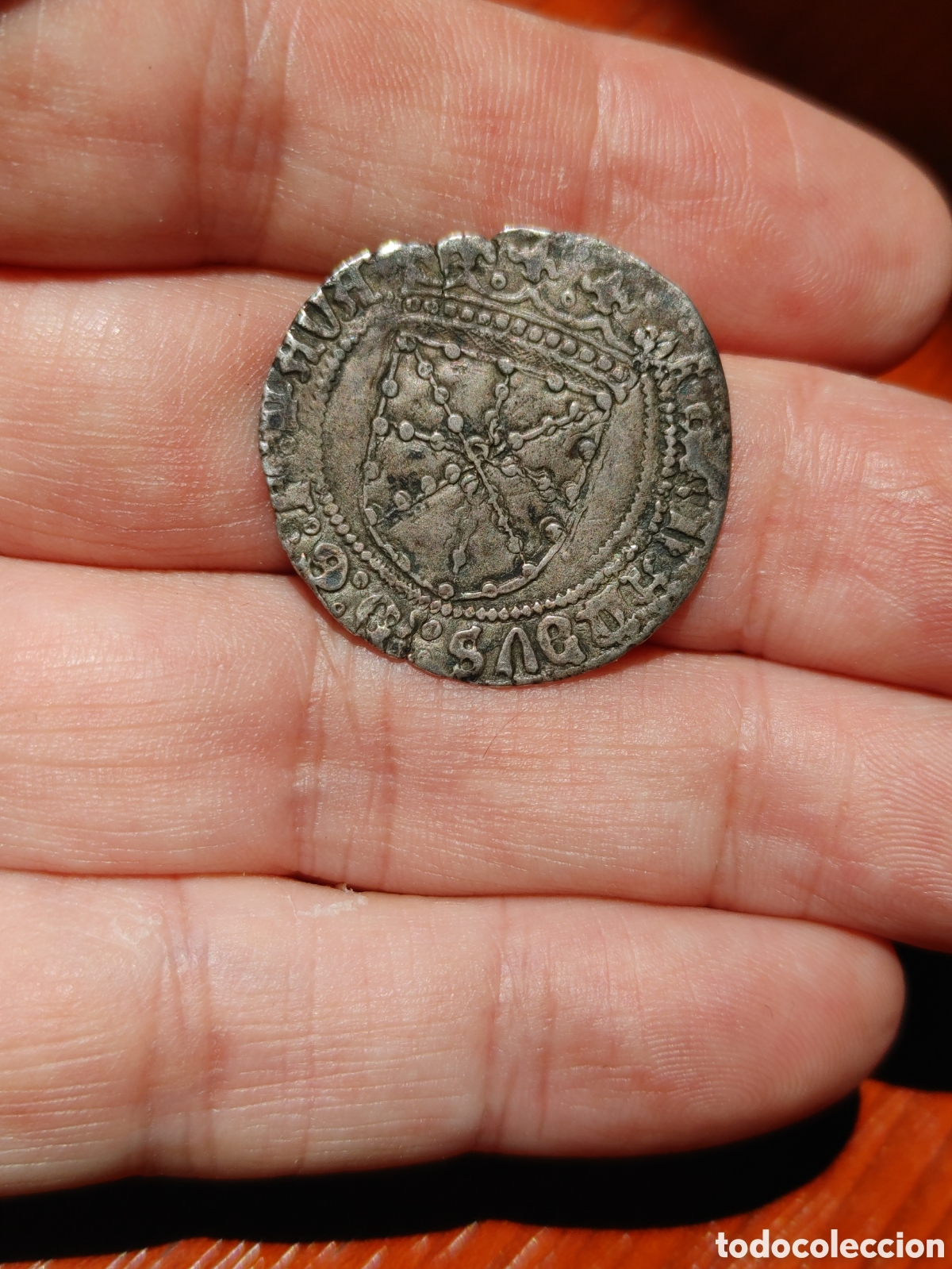 Monedas medievales: Fernando II ( 1479 - 1516 ). 1 reales. Pamplona.