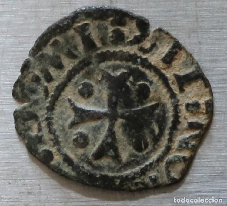 Moedas medievais: CORNADO 1512-1516 NAVARRA. CECA PAMPLONA. FERNANDO I. BUEN ESTADO