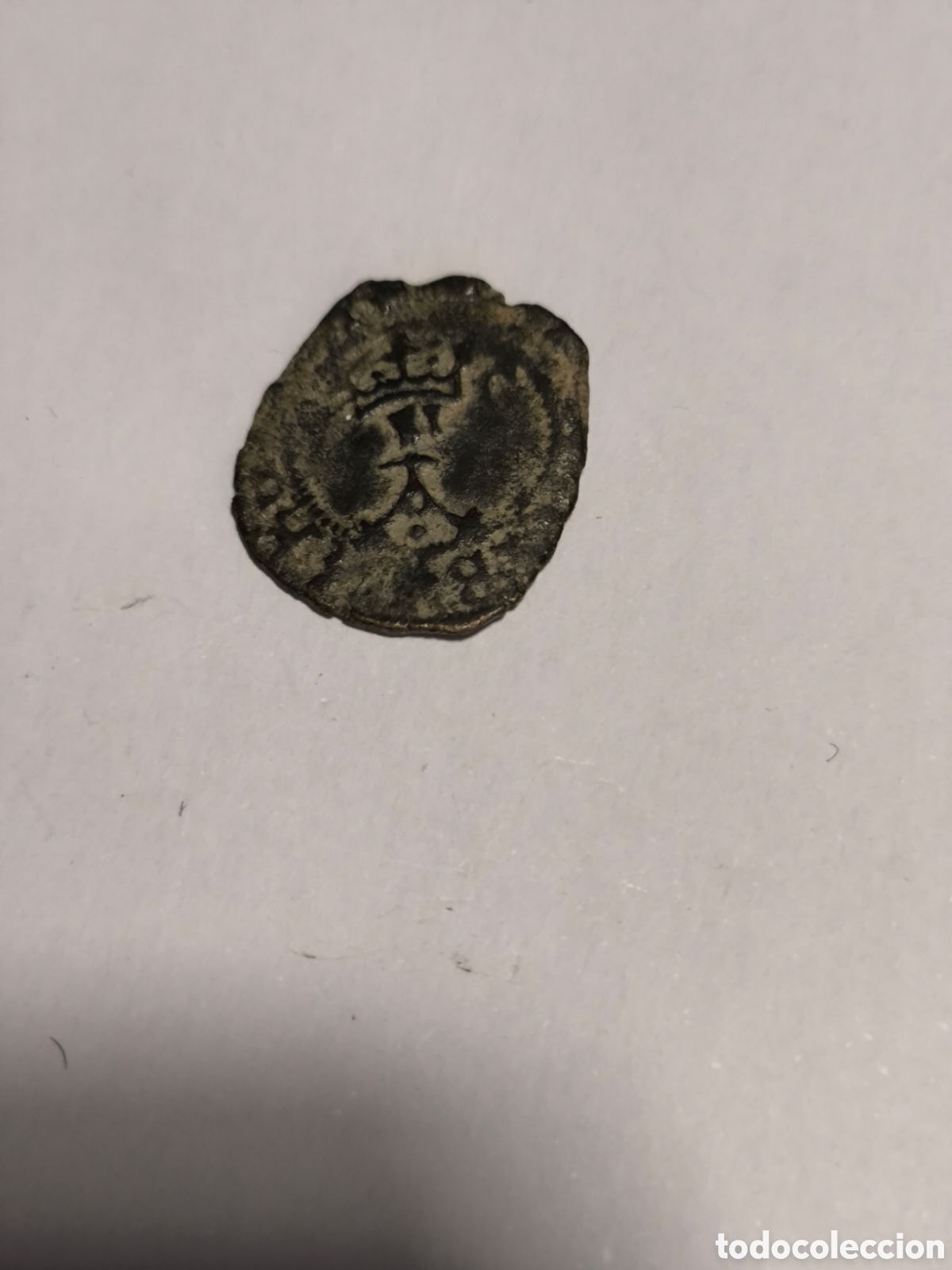 Monedas medievales: Cornado Fernando el Cat&oacute;lico Navarra 1512-1516