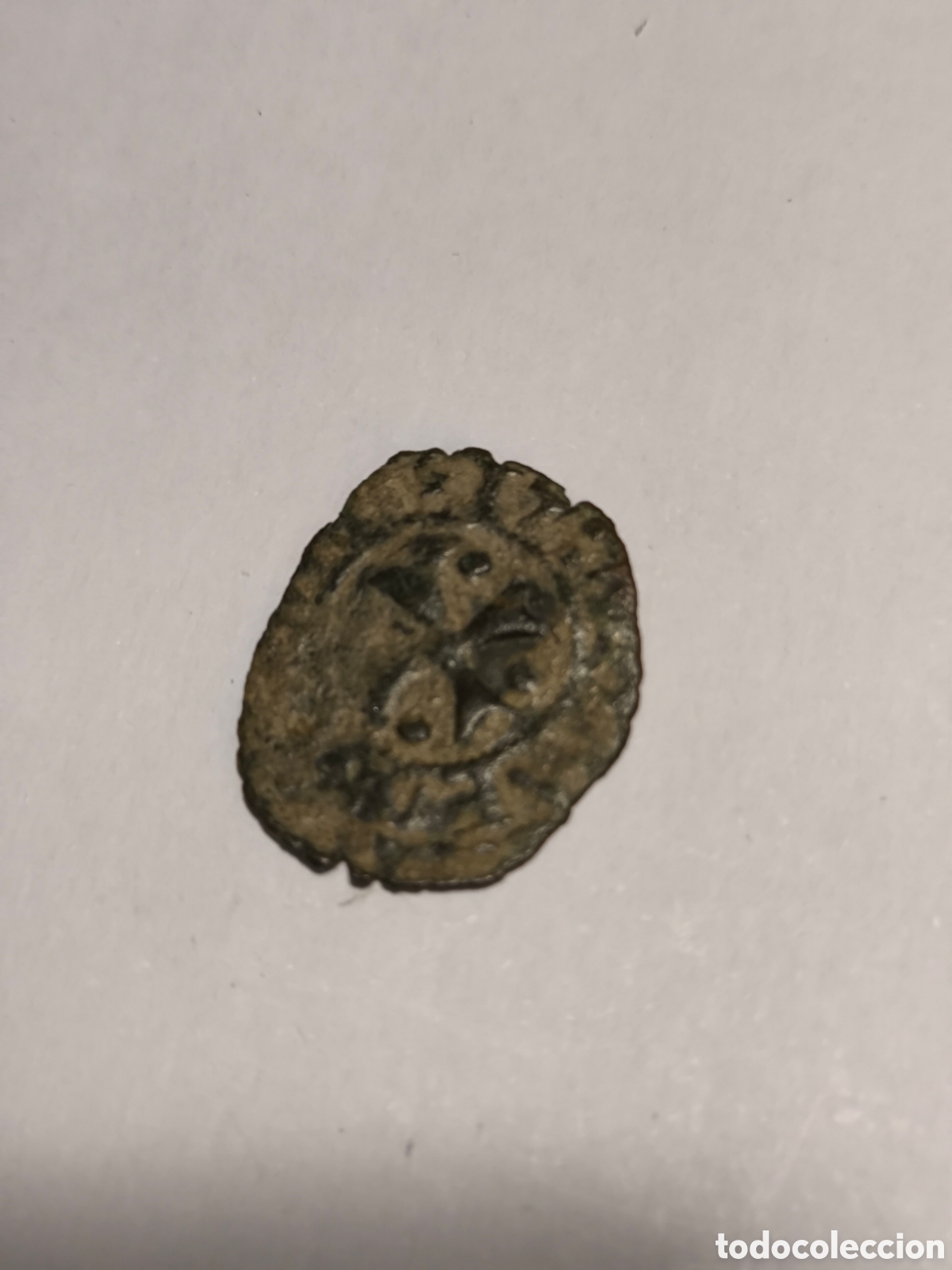 Monedas medievales: Cornado Fernando el Cat&oacute;lico Navarra 1512-1516
