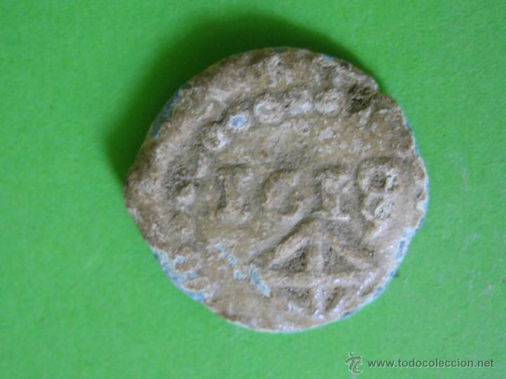 Monedas medievales: Moneda o precinto de 1618 - Foto 1