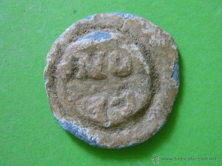 Monedas medievales: Moneda o precinto de 1618 - Foto 2