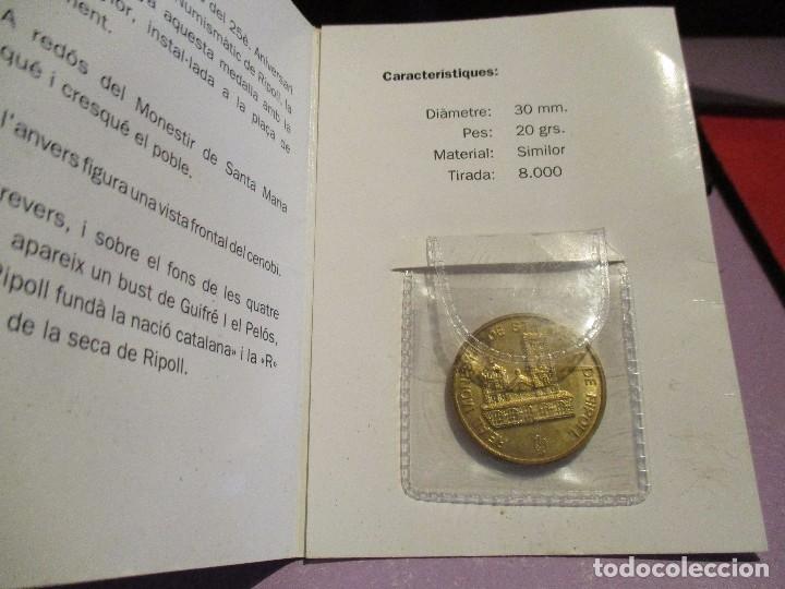 Monedas medievales: 25 ANIVERSARIO RIPOLL 1992 - Foto 2