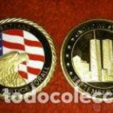 Monedas medievales: MONEDA DE 1 OZ DE LAS TORRES GEMELAS.. Lote 88357916