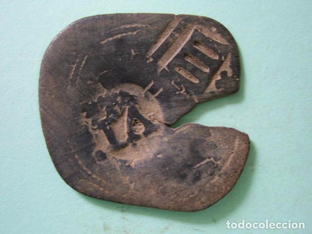 Monedas medievales: Moneda mediaval resellada - Foto 2