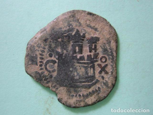 Monedas medievales: Moneda mediaval resellada - Foto 1