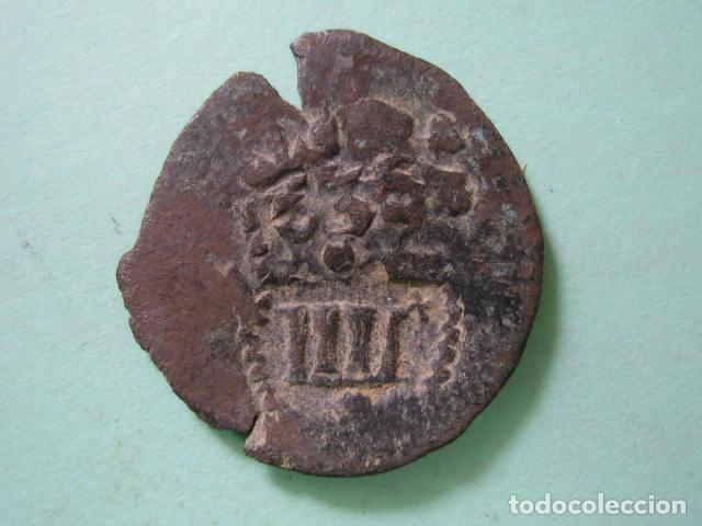 Monedas medievales: Moneda mediaval resellada - Foto 2