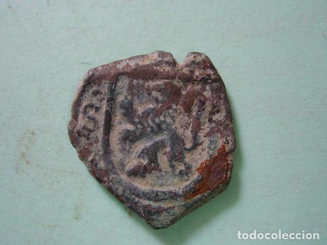 Monedas medievales: Moneda mediaval resellada - Foto 2
