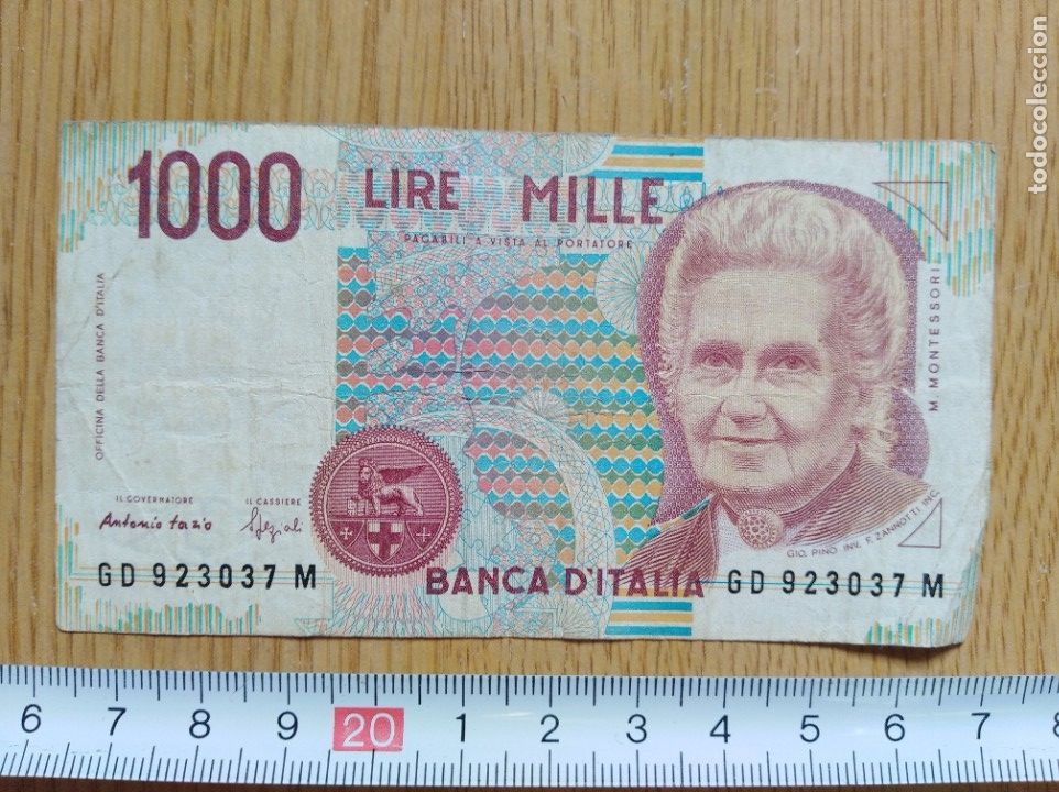 Monedas medievales: Billete de Italia - Foto 1