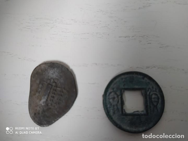 Monedas medievales: monedas periodo WANG MANE - Foto 1