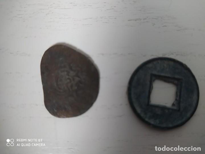 Monedas medievales: monedas periodo WANG MANE - Foto 2