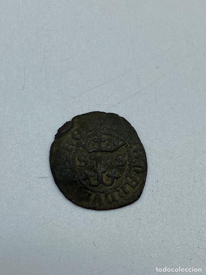 Monedas medievales: MONEDA. REYES CATÓLICOS. BLANCA. SEVILLA. VER - Foto 2 - 259998600