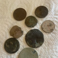 Monnaies médiévales: LOTE MONEDAS ANTIGUAS PARA LIMPIAR. Lote 275468758