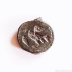 Monedas medievales: ENTALLE DE ANILLO SELLO MEDIEVAL CON PALOMA. Lote 293947373