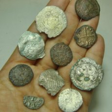 Monnaies médiévales: INTERESANTE LOTE DE MONEDAS ESPAÑOLAS MEDIEVALES.. Lote 301479543