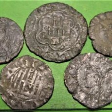 Monedas medievales: LOTE DE 7 MONEDAS DIFERENTES MEDIEVALES (1100-1474) POR CATALOGAR, VE. Lote 320372483