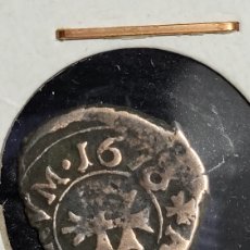 Monedas medievales: ANTIGUA MONEDA 2 MARAVEDÍS CARLOS LL 1678 ZARAGOZA. Lote 338614543