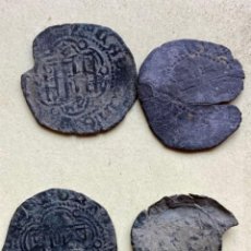 Monedas medievales: X3 LOTE DE VELLONES. Lote 340058058
