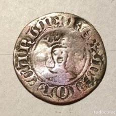 Monedas medievales: DOBLER JAIME IL MALLORCA 1323-1344 MONTPELLIER CONDES ROSELLON Y CERDAÑA PLATA. Lote 342943798