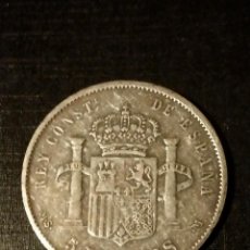 Monnaies médiévales: MONNAIE ARGENT 5PESETAS DE 1892. Lote 359291770