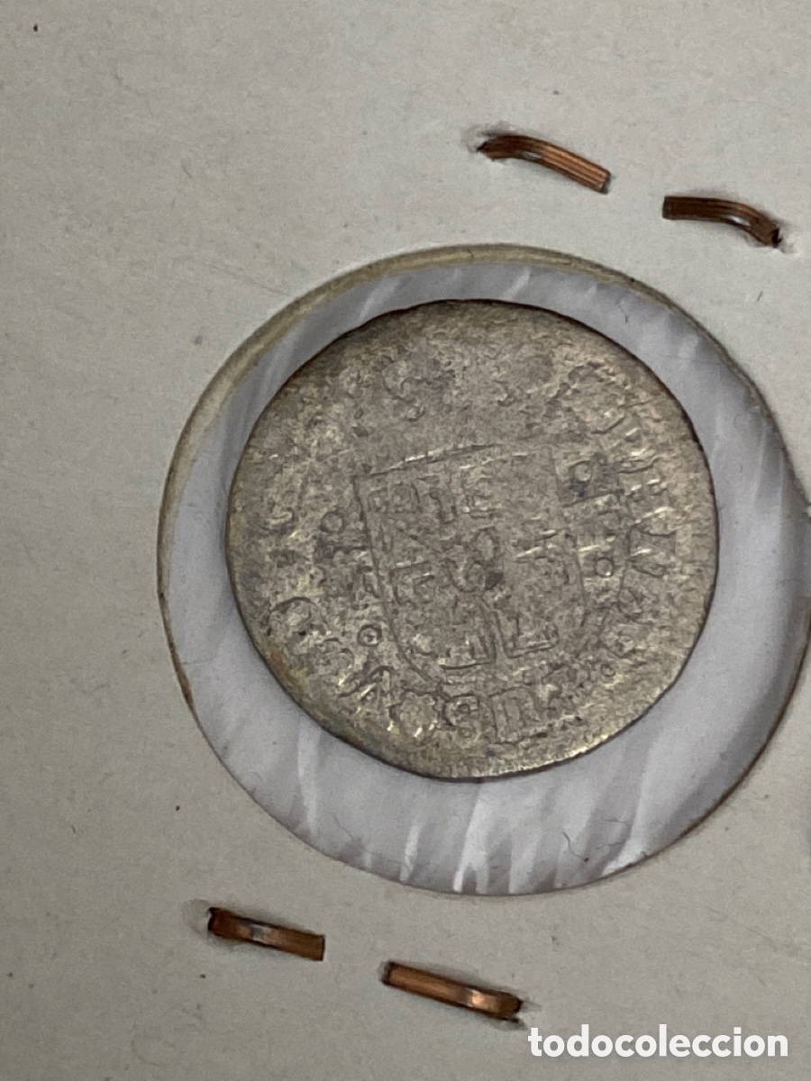 Monedas medievales: Moneda Espa&ntilde;a de plata 1740 1/2 real - Foto 3