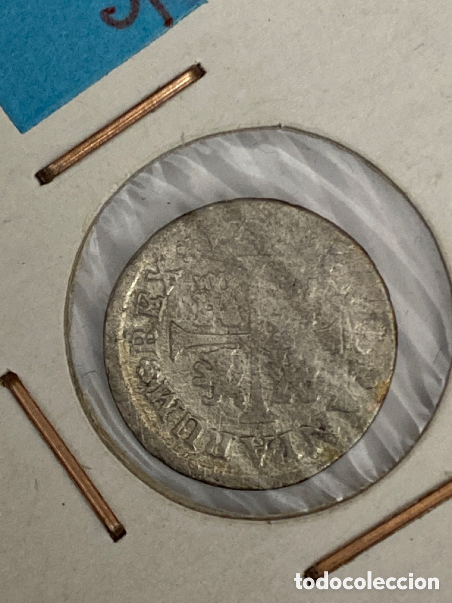 Monedas medievales: Moneda Espa&ntilde;a de plata 1740 1/2 real - Foto 4