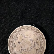 Monedas medievales: MONNAIE ARGENT LIBERTADOR BOLIVAR GRAM 25 LEI 900. Lote 374835894