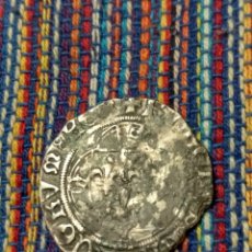 Monedas medievales: MED- BLANCA CORONADA CARLOS VIII FRANCIA (1470-1498) CECA: SAINT POURÇAIN. Lote 375048414