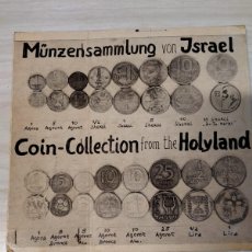 Monedas medievales: CARNET COLLECTOR MONNAIE ISRAEL. Lote 376187404
