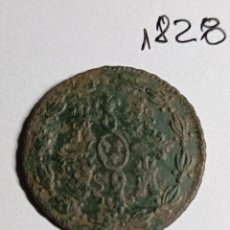 Monedas medievales: SPAIN 4 MARAVEDIS 1828. FERDINAND VII. Lote 383374869