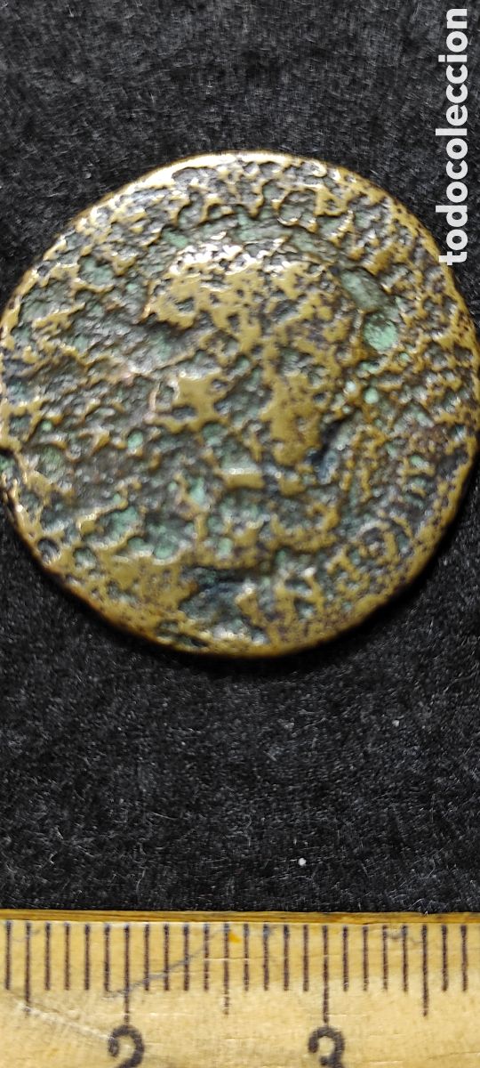 Monedas medievales: Moneda a identificar, en c&aacute;psula - Foto 2
