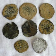 Monedas medievales: 8 MONEDAS MEDIEVALES