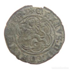 Monedas medievales: BLANCA O CINQUÉN. VELLÓN. ENRIQUE III. BURGOS. MBC.