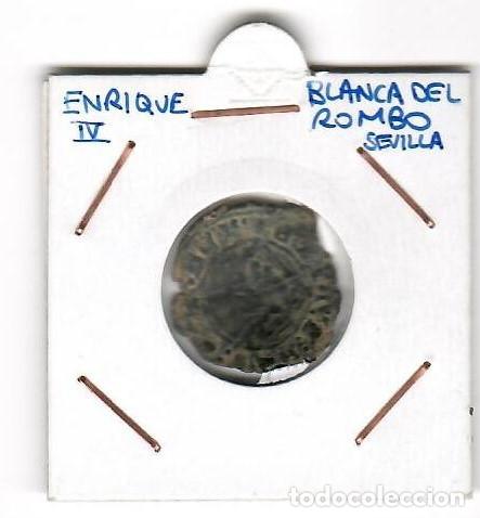 Monedas medievales: MONEDA BLANCA ENRIQUE IV - Foto 1