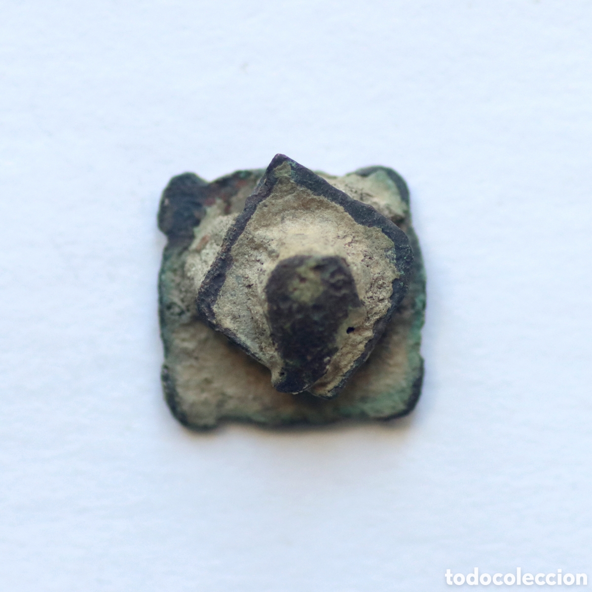 Monedas medievales: APLIQUE MEDIEVAL CON FLOR DE LIS - Foto 2